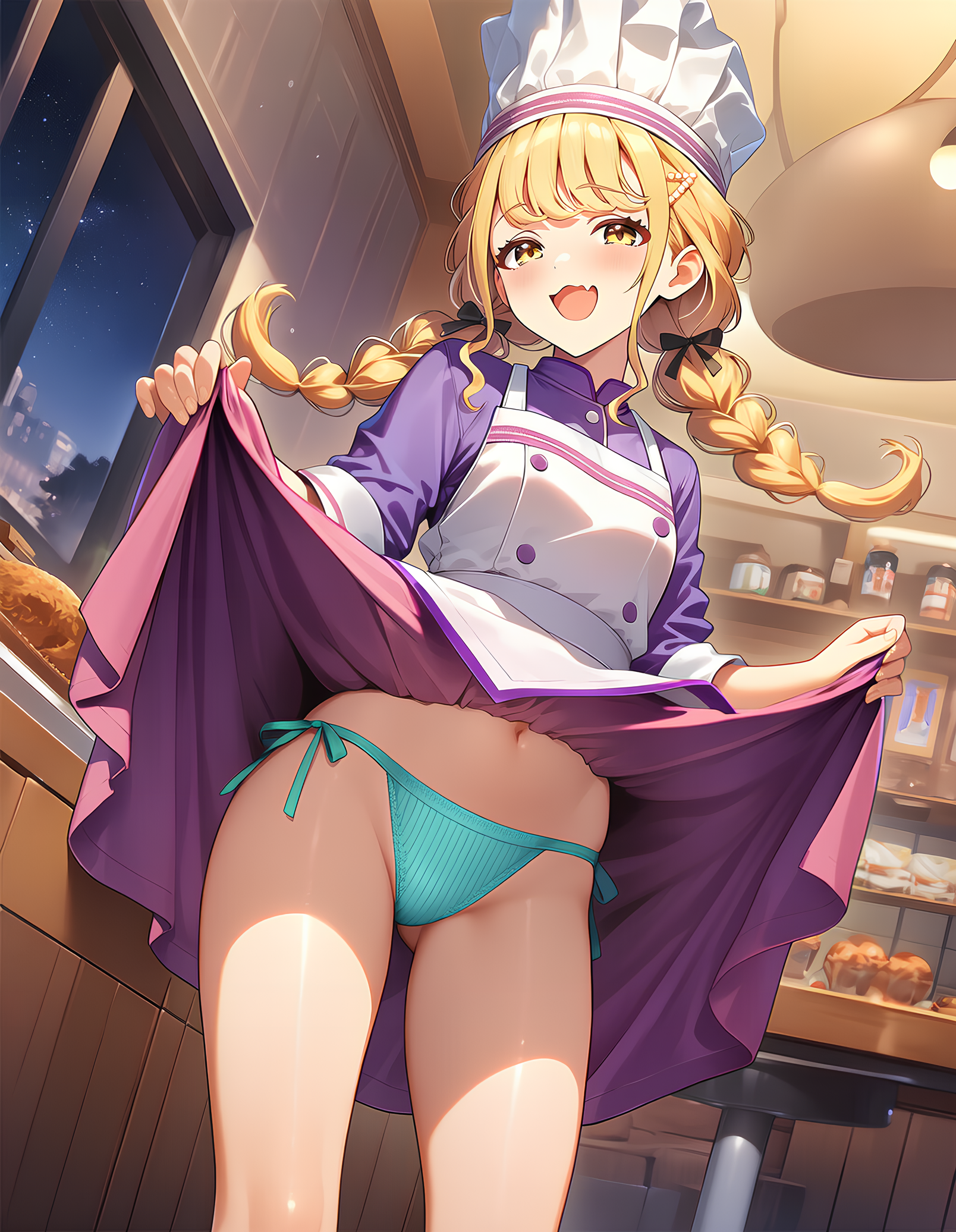 アイドルパンツ～パン屋衣装～