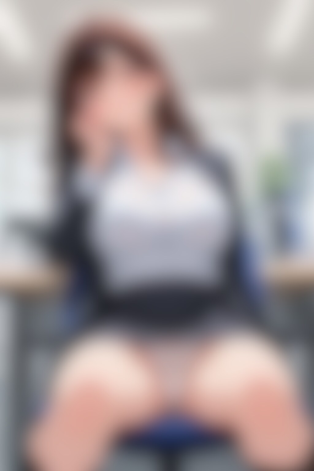 40枚:OL開脚パンチラ