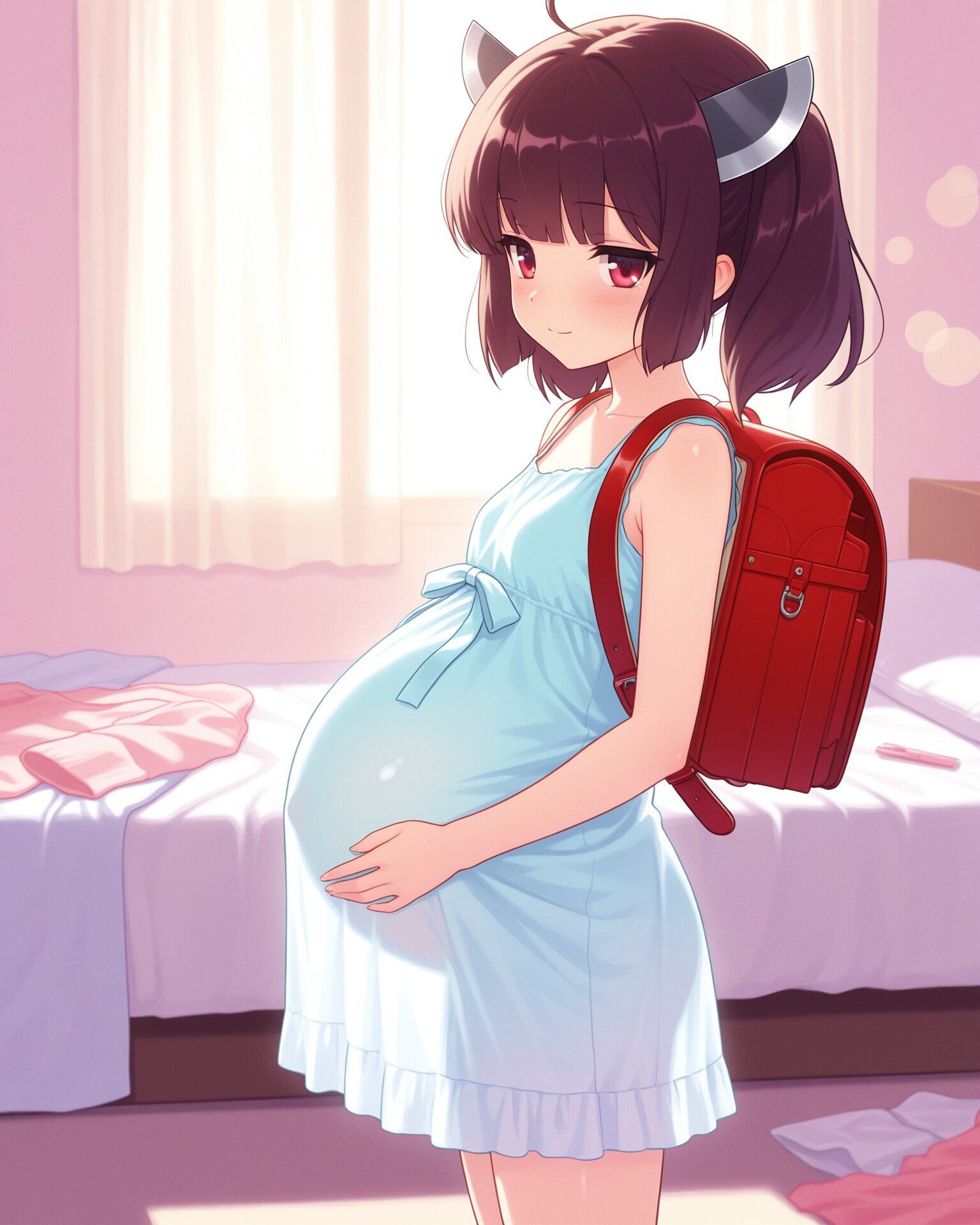 【6枚】妊婦きりたん(　˙ ؂ ˙　)