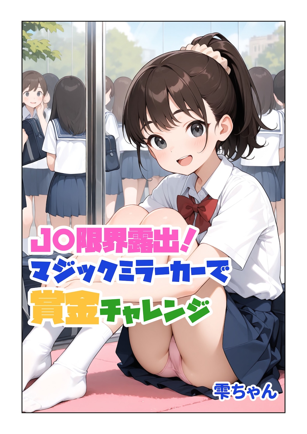 J○限界露出！マジックミラーカーで賞金チャレンジ