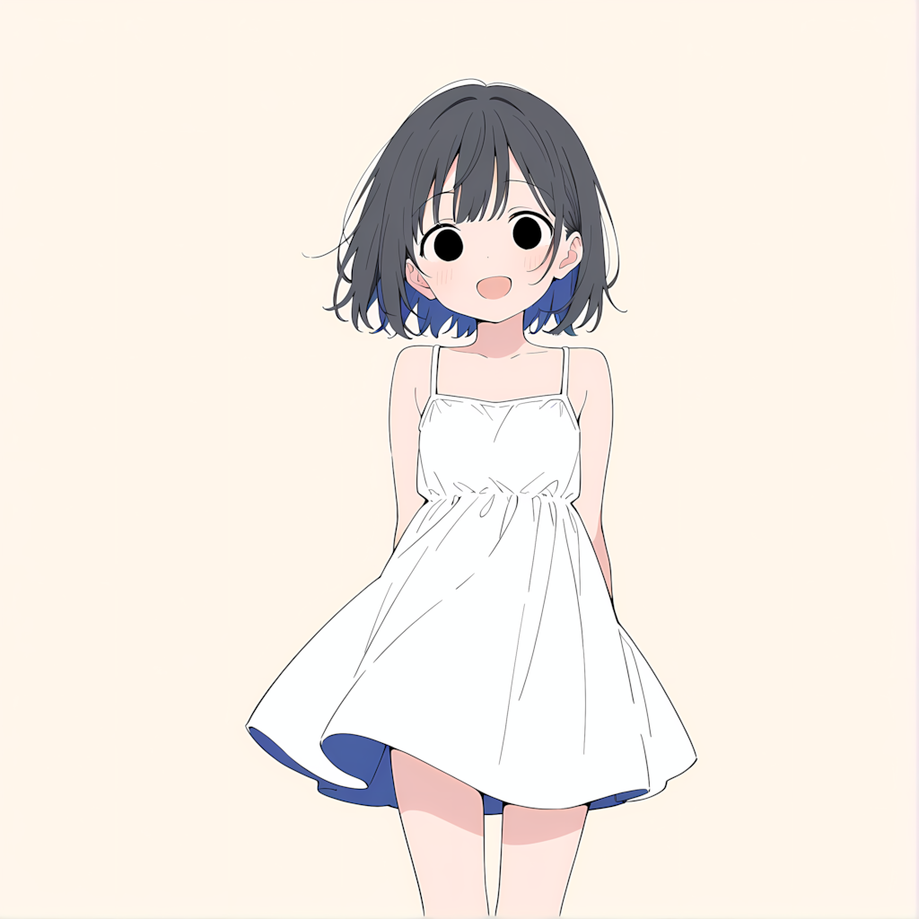 シンプルな顔のデザイン 別イラスト