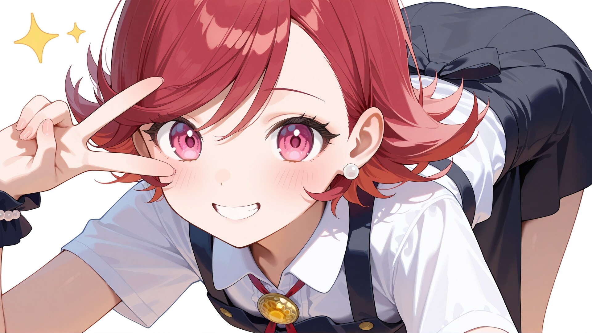 大人カフェアイドルコーデ