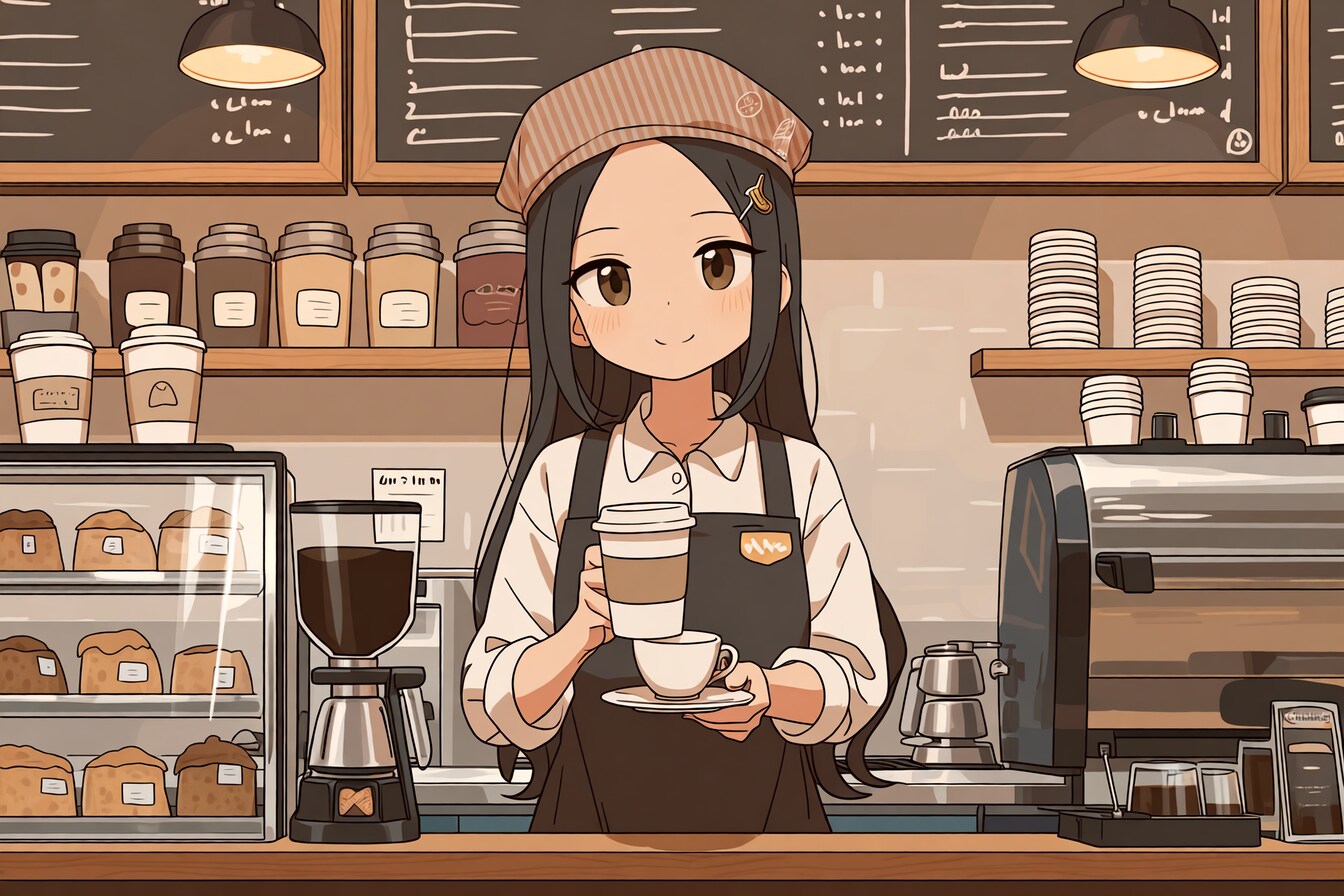カフェのお姉さん☕✨190～196