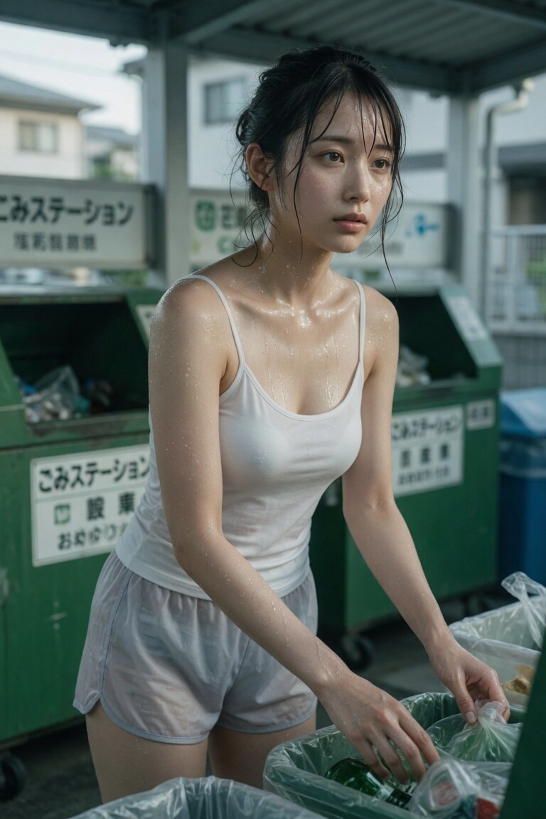 ゴミ出しからの２