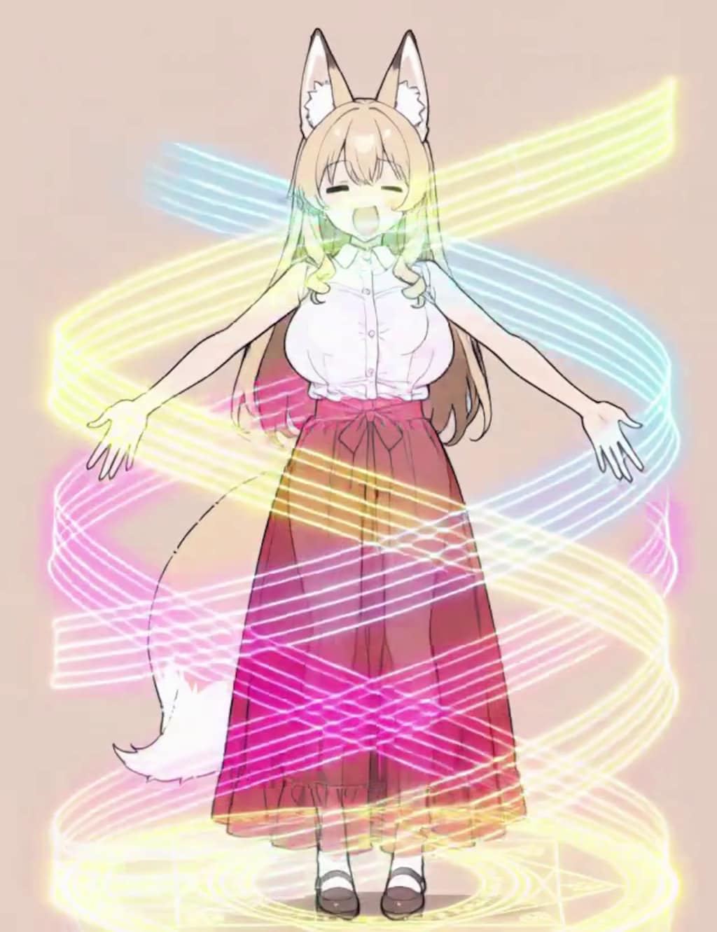 【FA】変身！ケモミミゆるふわおねえさん【パラパライラスト４０】