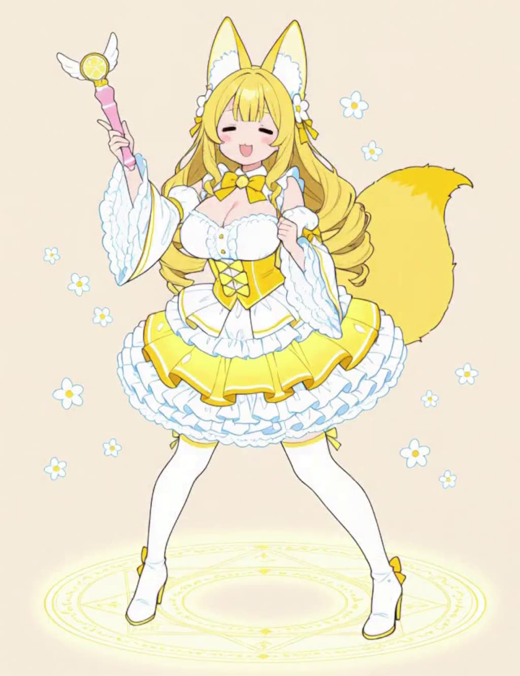 【FA】変身！ケモミミゆるふわおねえさん【パラパライラスト４０】