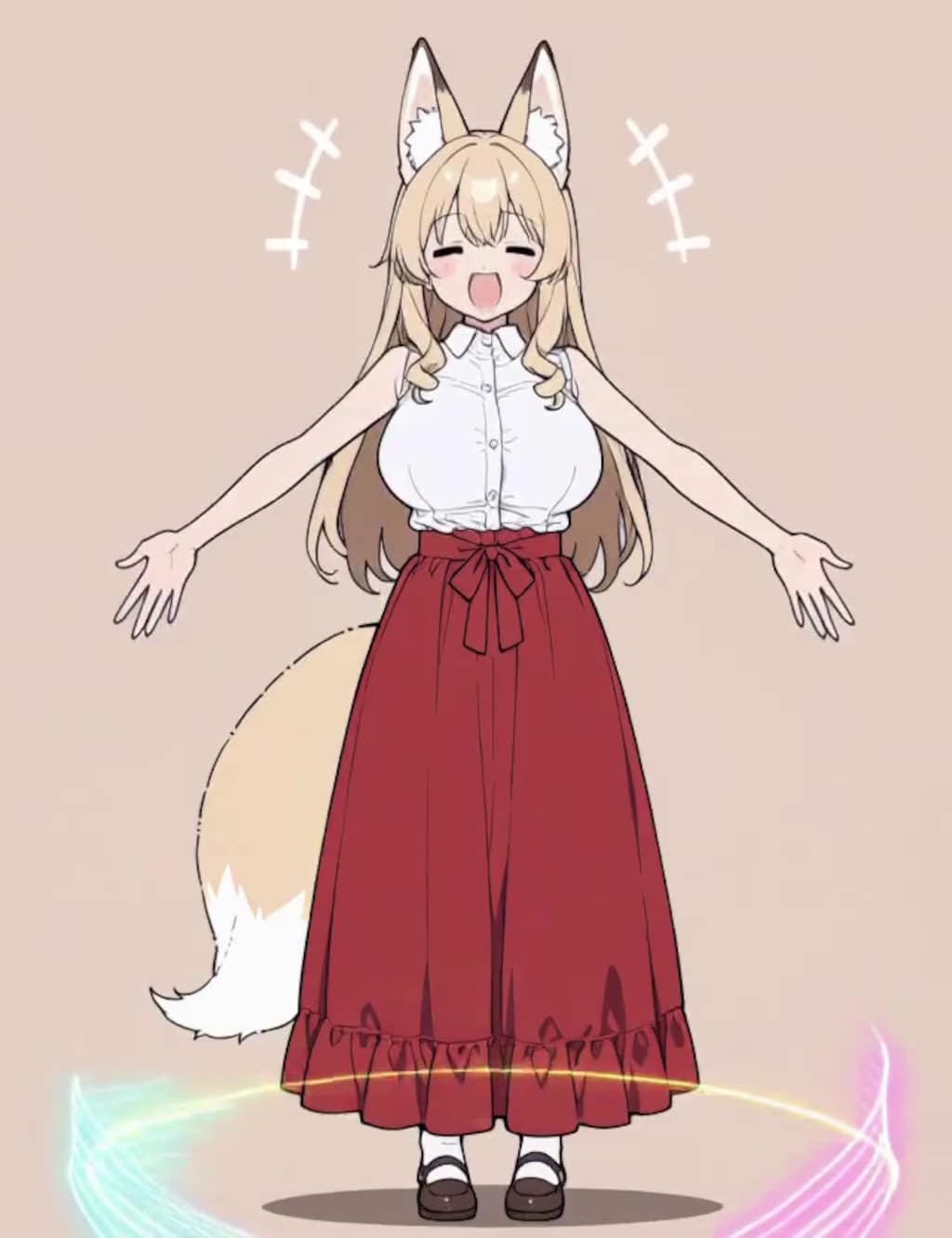 【FA】変身！ケモミミゆるふわおねえさん【パラパライラスト４０】