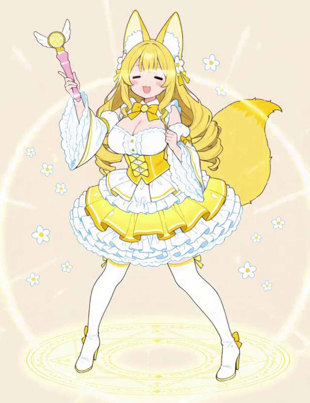 【FA】変身！ケモミミゆるふわおねえさん【パラパライラスト４０】