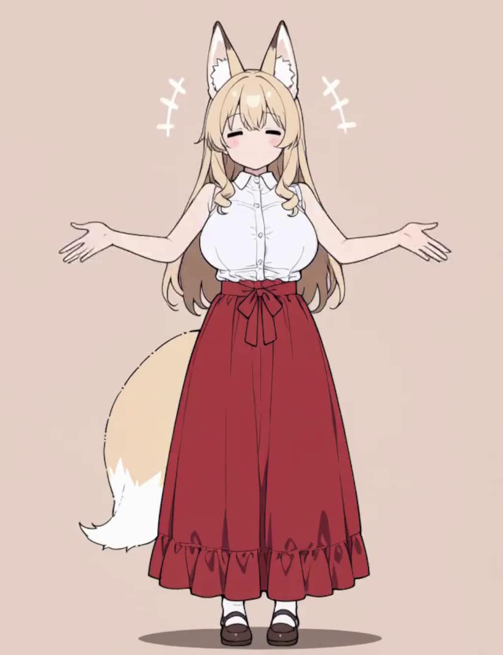 【FA】変身！ケモミミゆるふわおねえさん【パラパライラスト４０】
