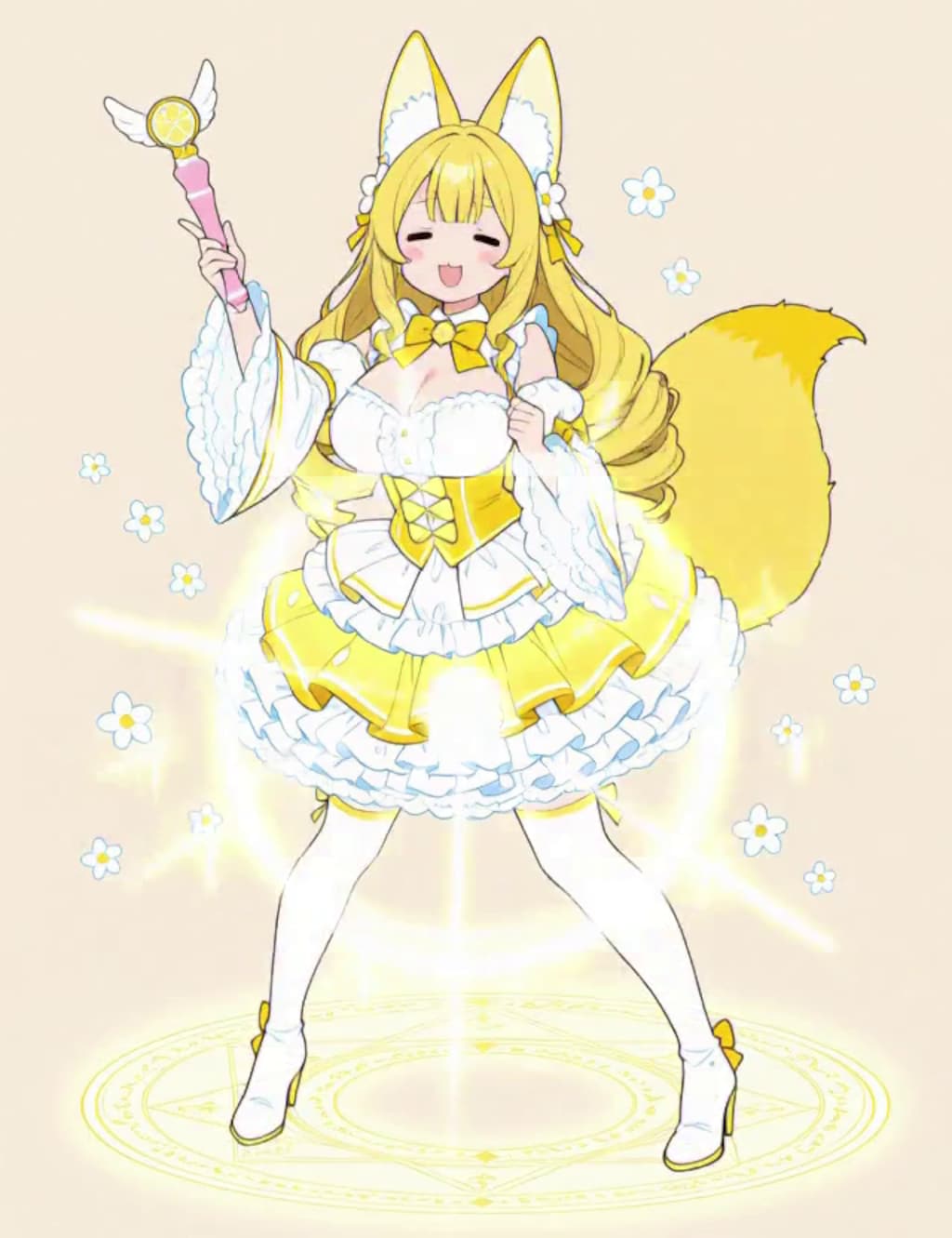 【FA】変身！ケモミミゆるふわおねえさん【パラパライラスト４０】