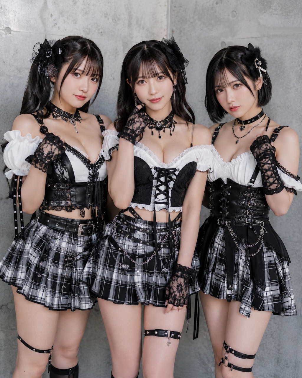 [13枚]ゴシック×清楚な可愛いアイドル🌸