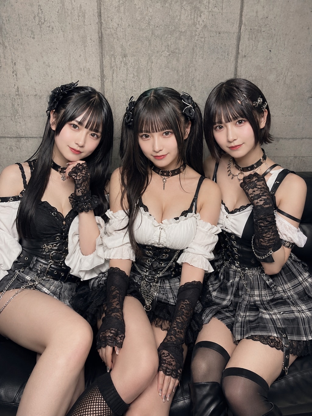[13枚]ゴシック×清楚な可愛いアイドル🌸