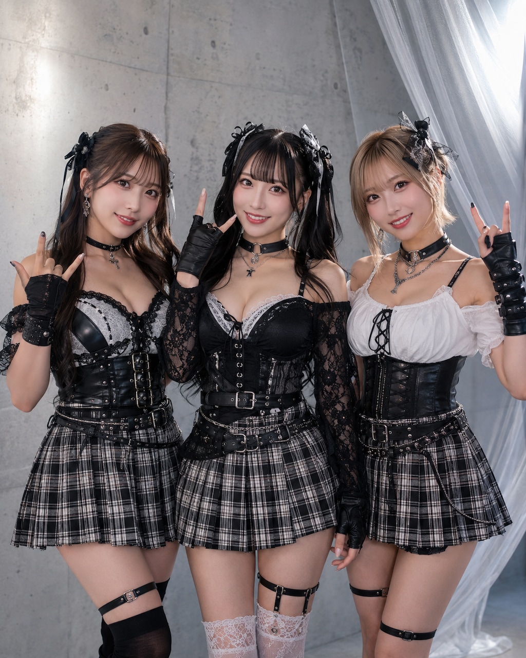 [13枚]ゴシック×清楚な可愛いアイドル🌸