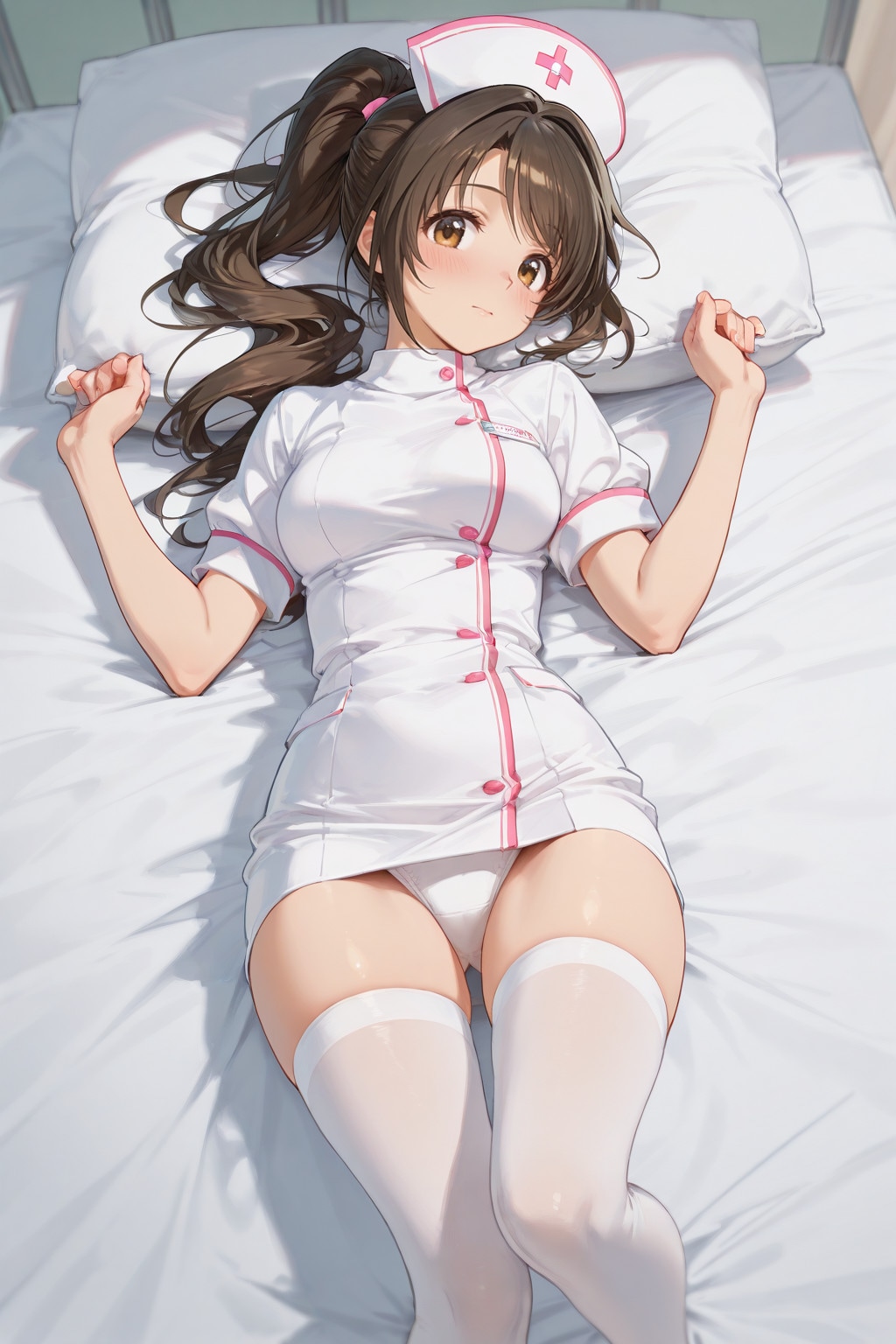 島村〇月｜ナース⇒裸正常位