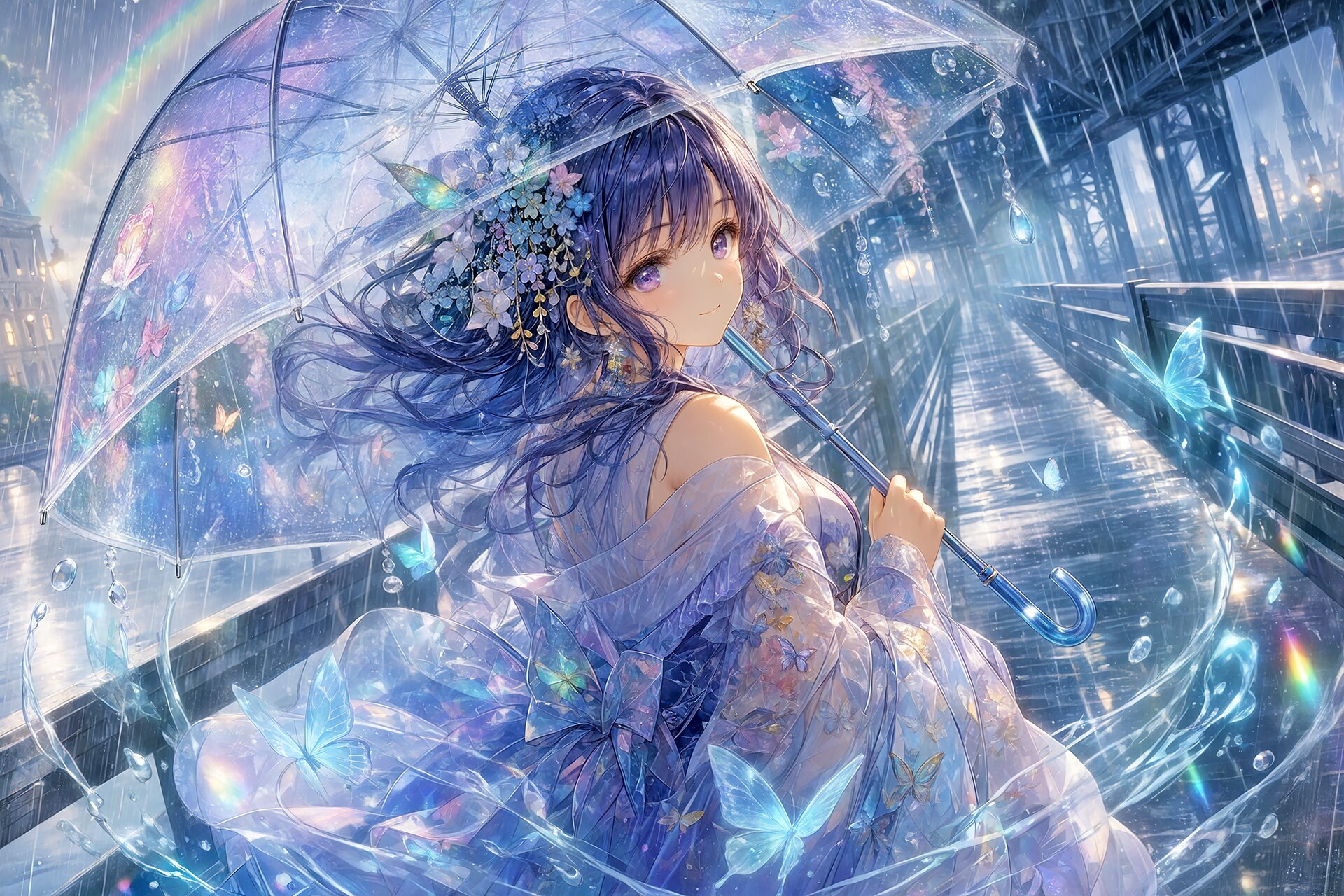雨の子