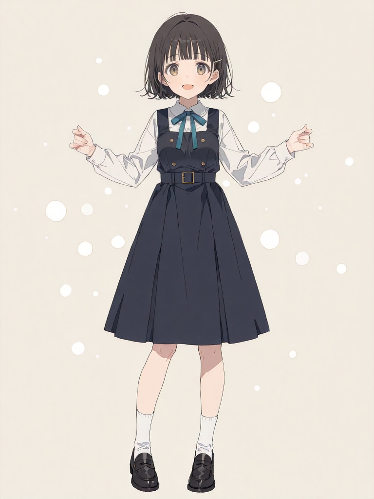 魔法少女変身エフェクト【パラパライラスト】