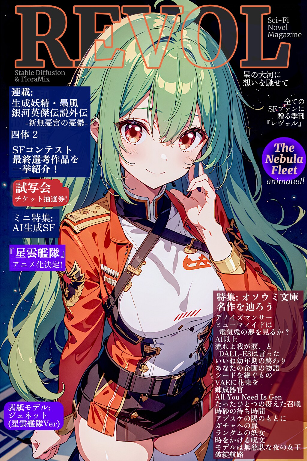 雑誌表紙風これくしょん