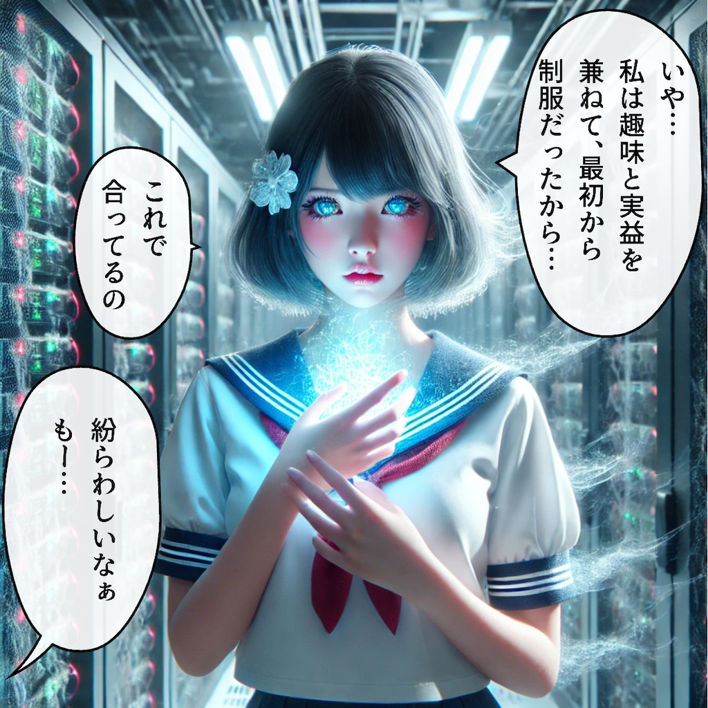 冷やしに来たメイド3号【アザーカット】