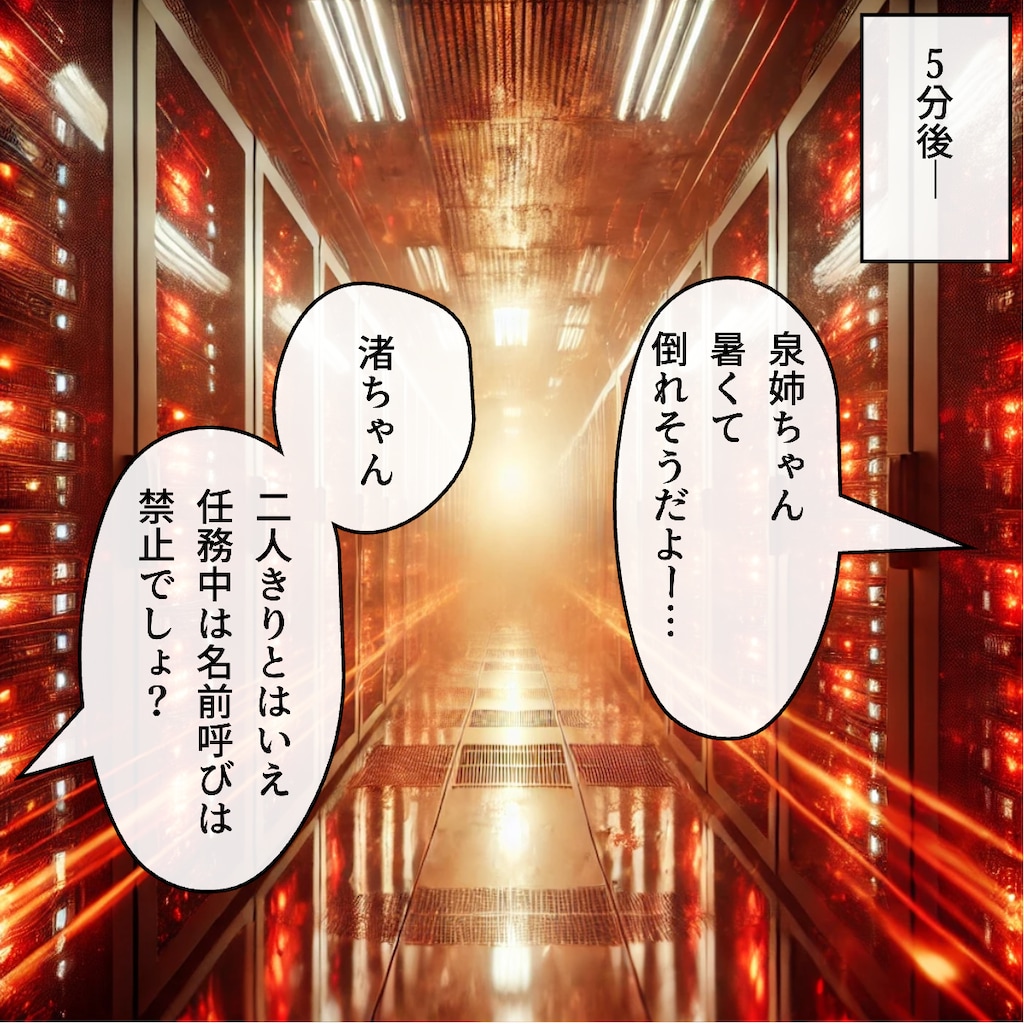 冷やしに来たメイド3号【アザーカット】