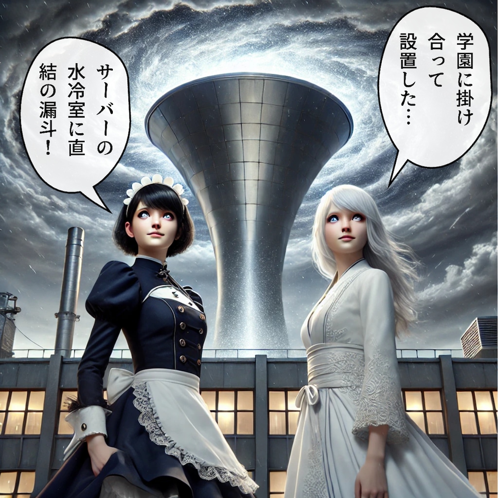 冷やしに来たメイド3号【アザーカット】