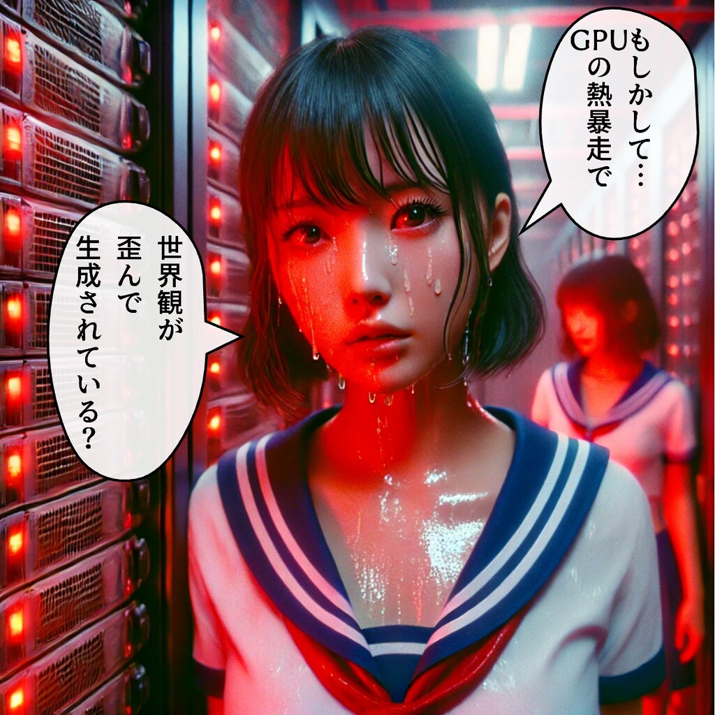 冷やしに来たメイド3号【アザーカット】