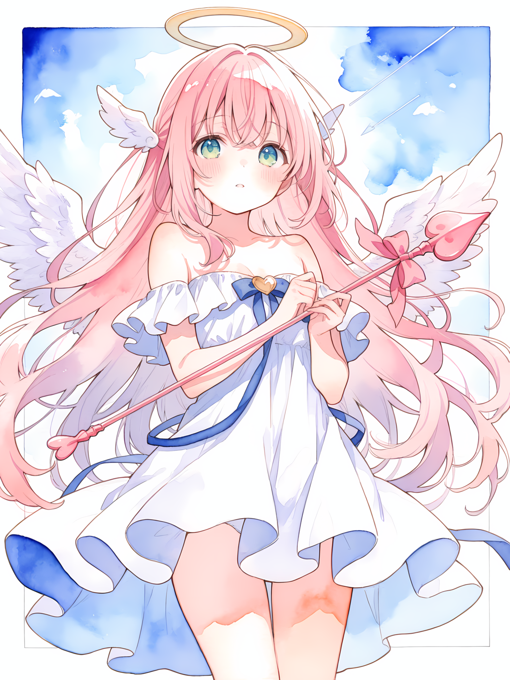 エロス（キューピッド）をイメージしたイラスト