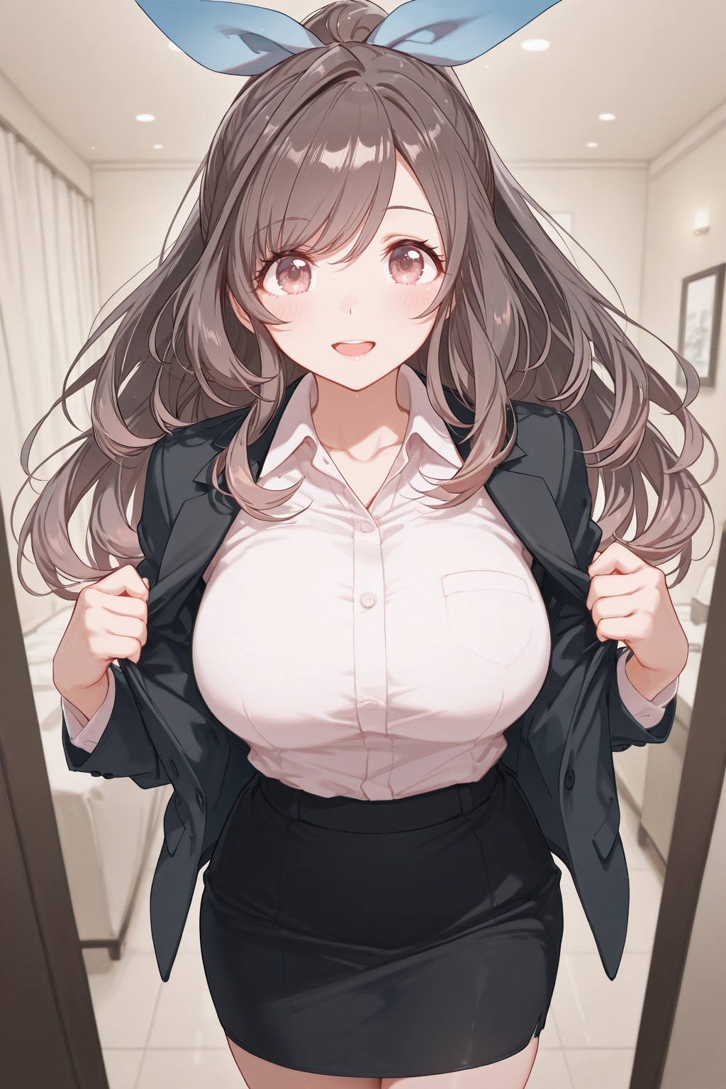 月岡〇鐘｜OL正常位