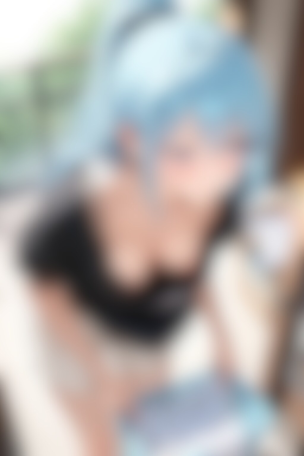 40枚:洗濯胸チラ