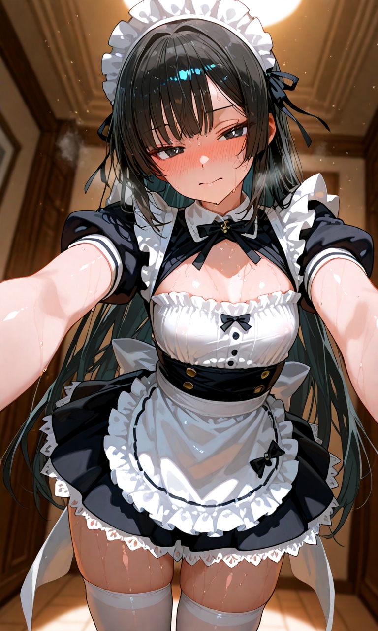 ミニスカメイドみづき3点セット♡