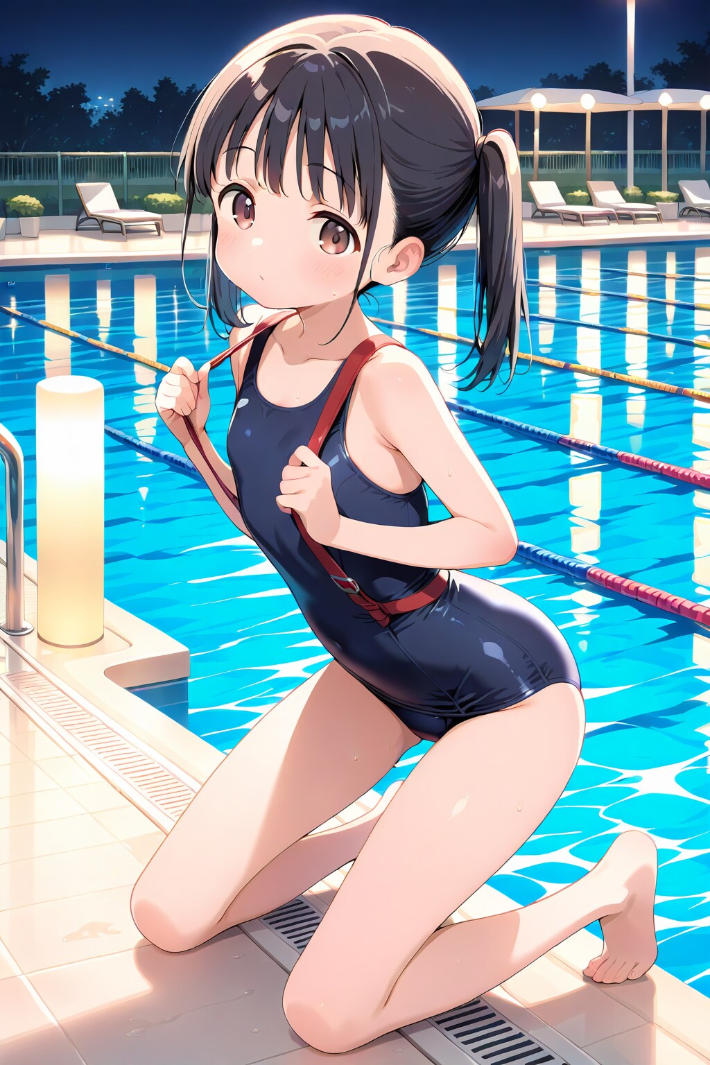 20251216【５枚】スクール水着姿の女性