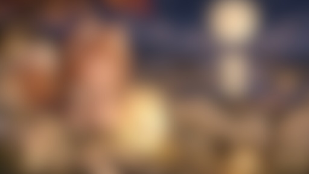 灯籠に導かれる月見の旅