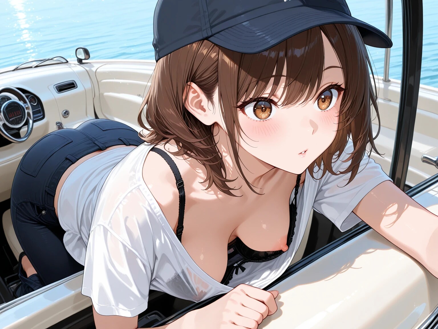 40枚:胸チラモーターボート