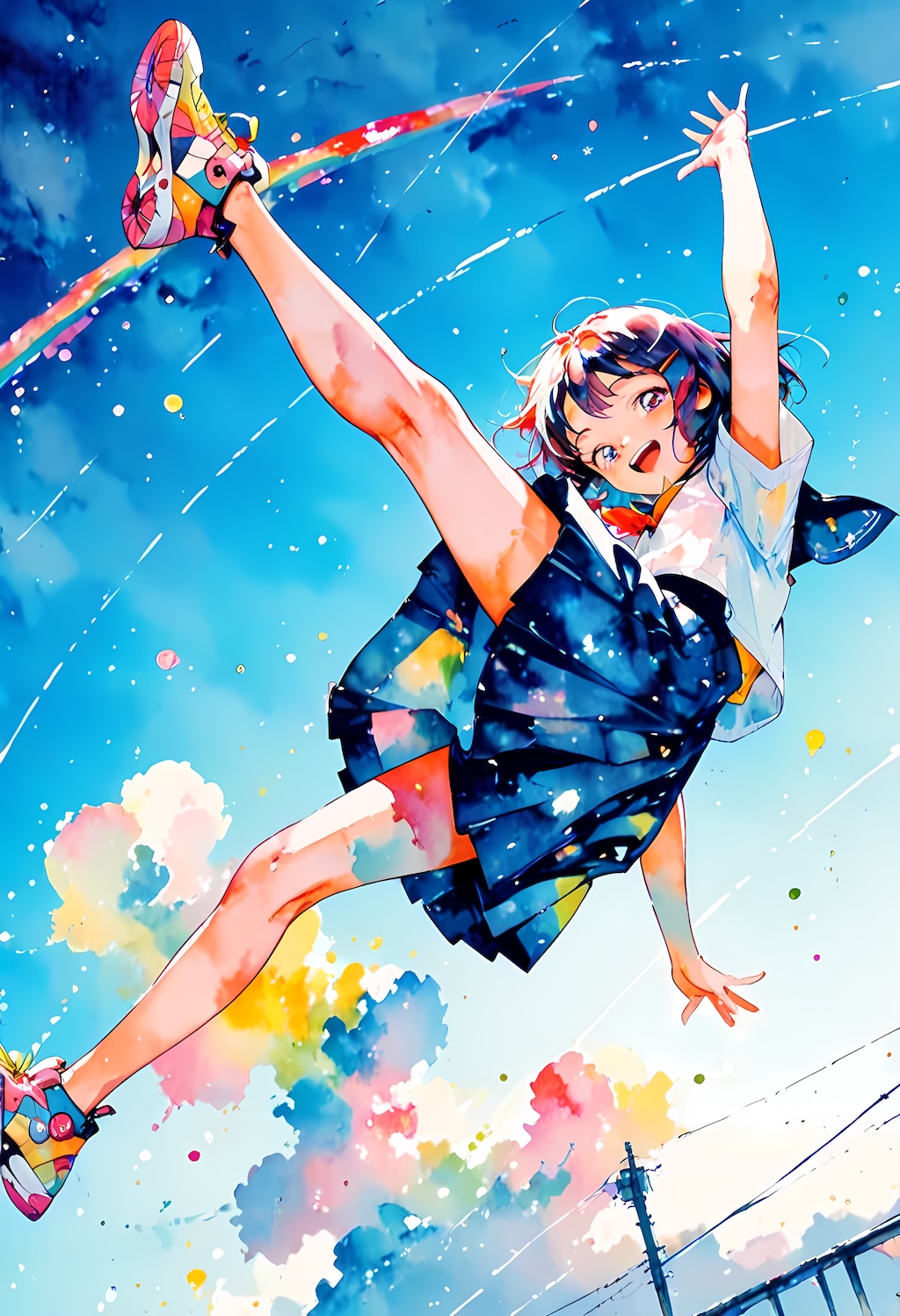 空と世界を、跳び越えて