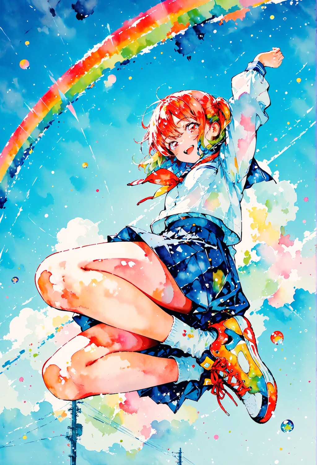 空と世界を、跳び越えて