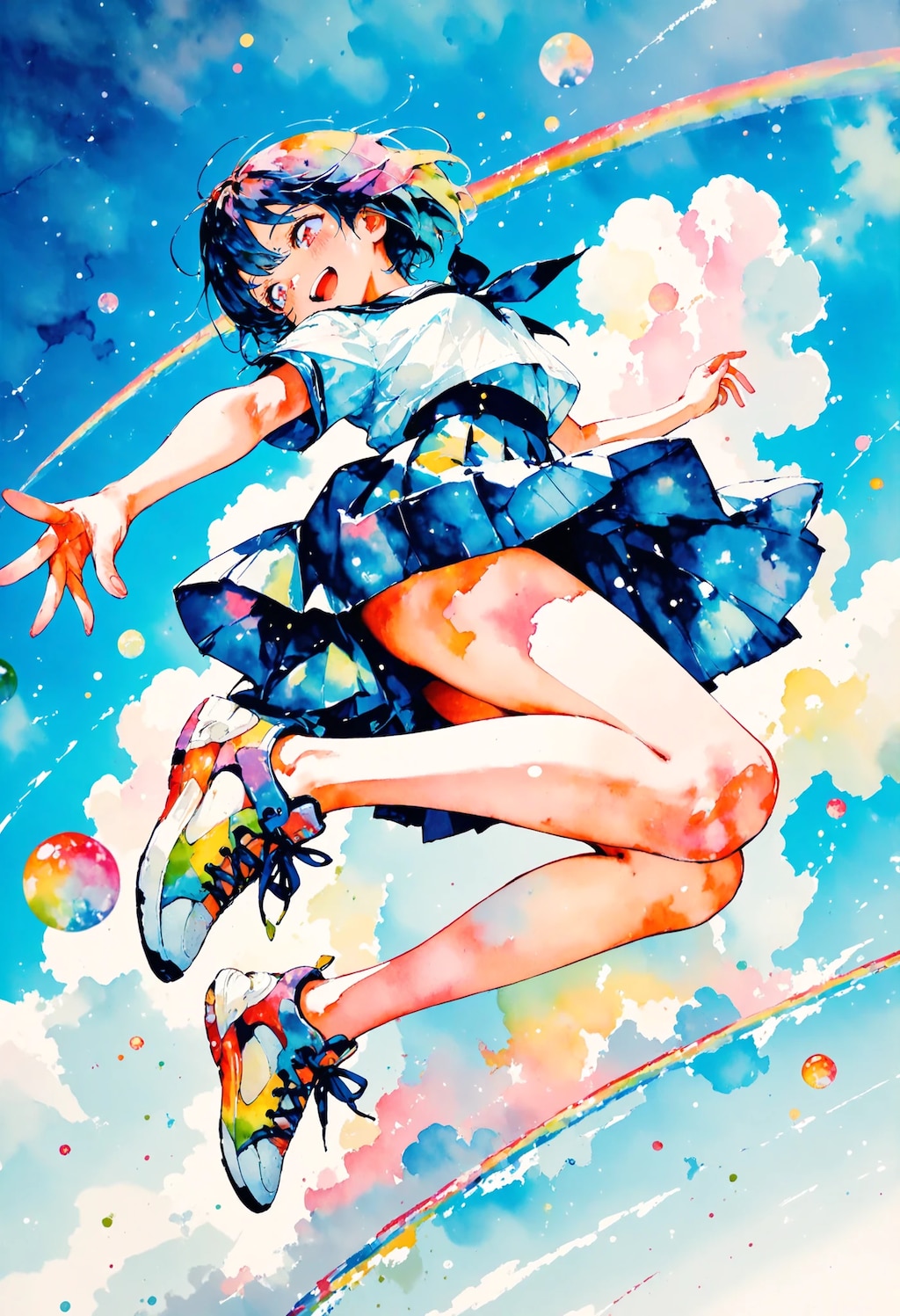 空と世界を、跳び越えて