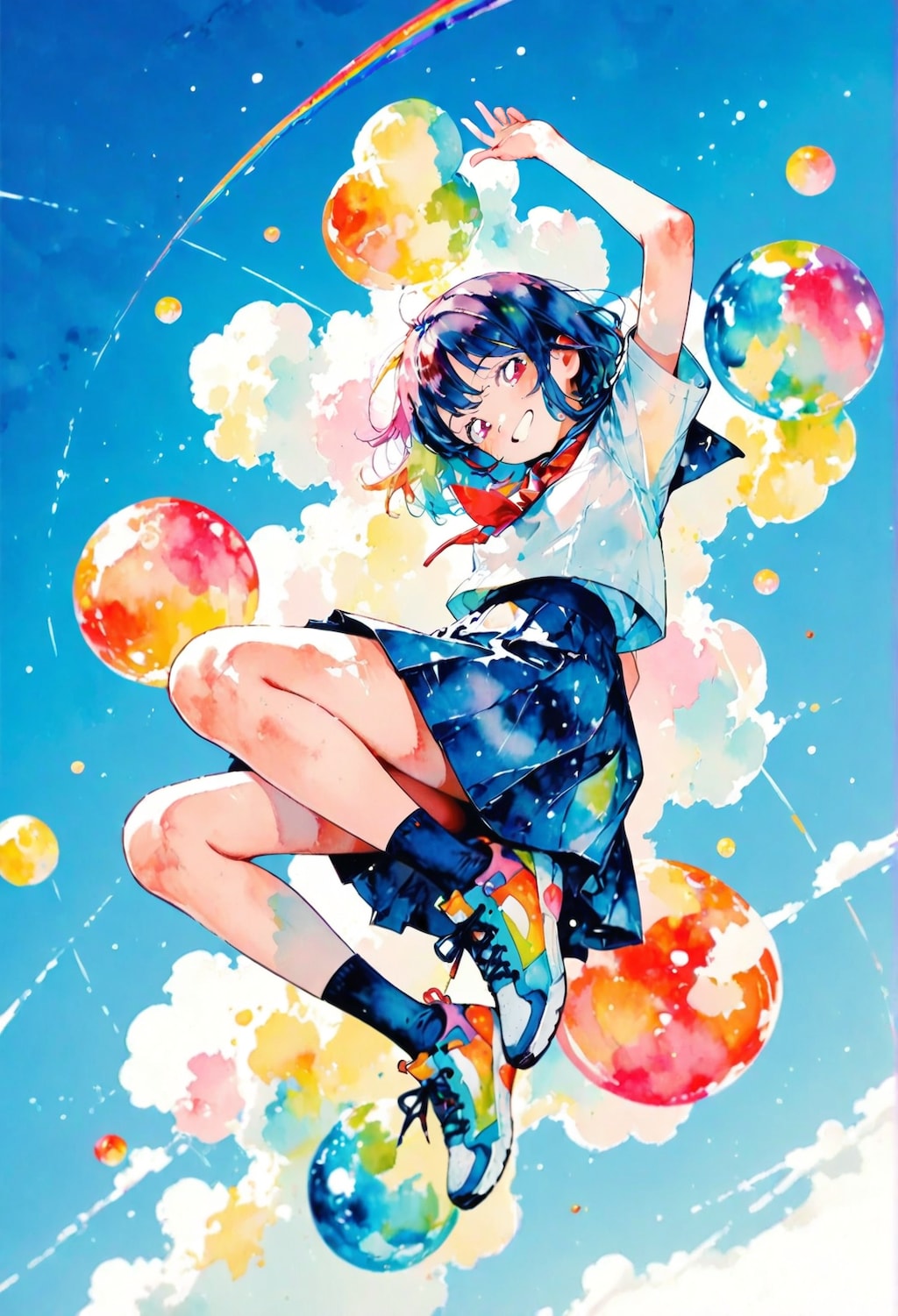 空と世界を、跳び越えて