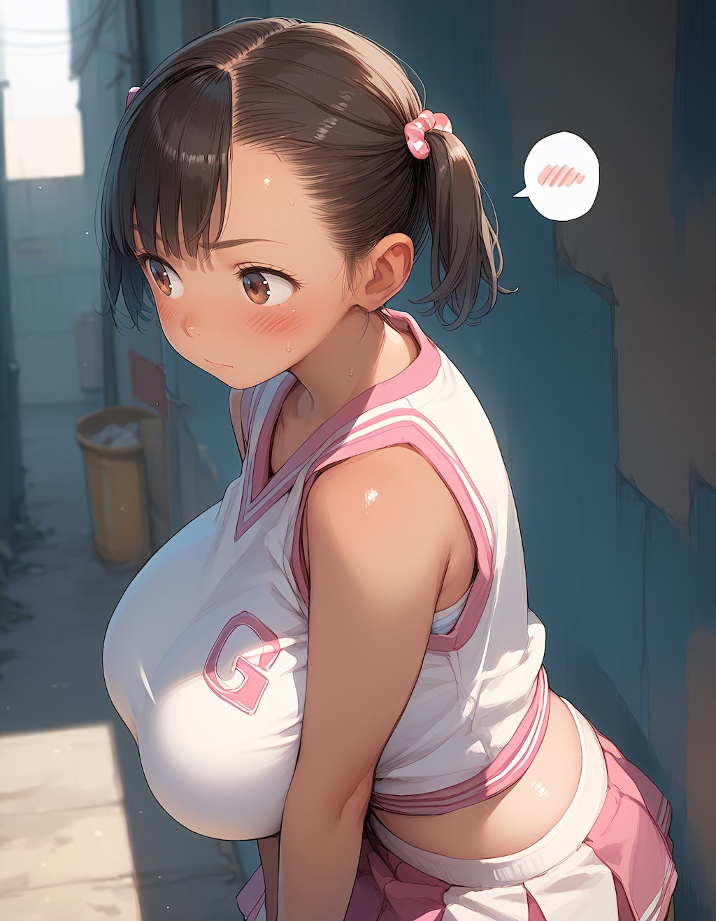 デカ乳チアとH💕（高解像度ver）