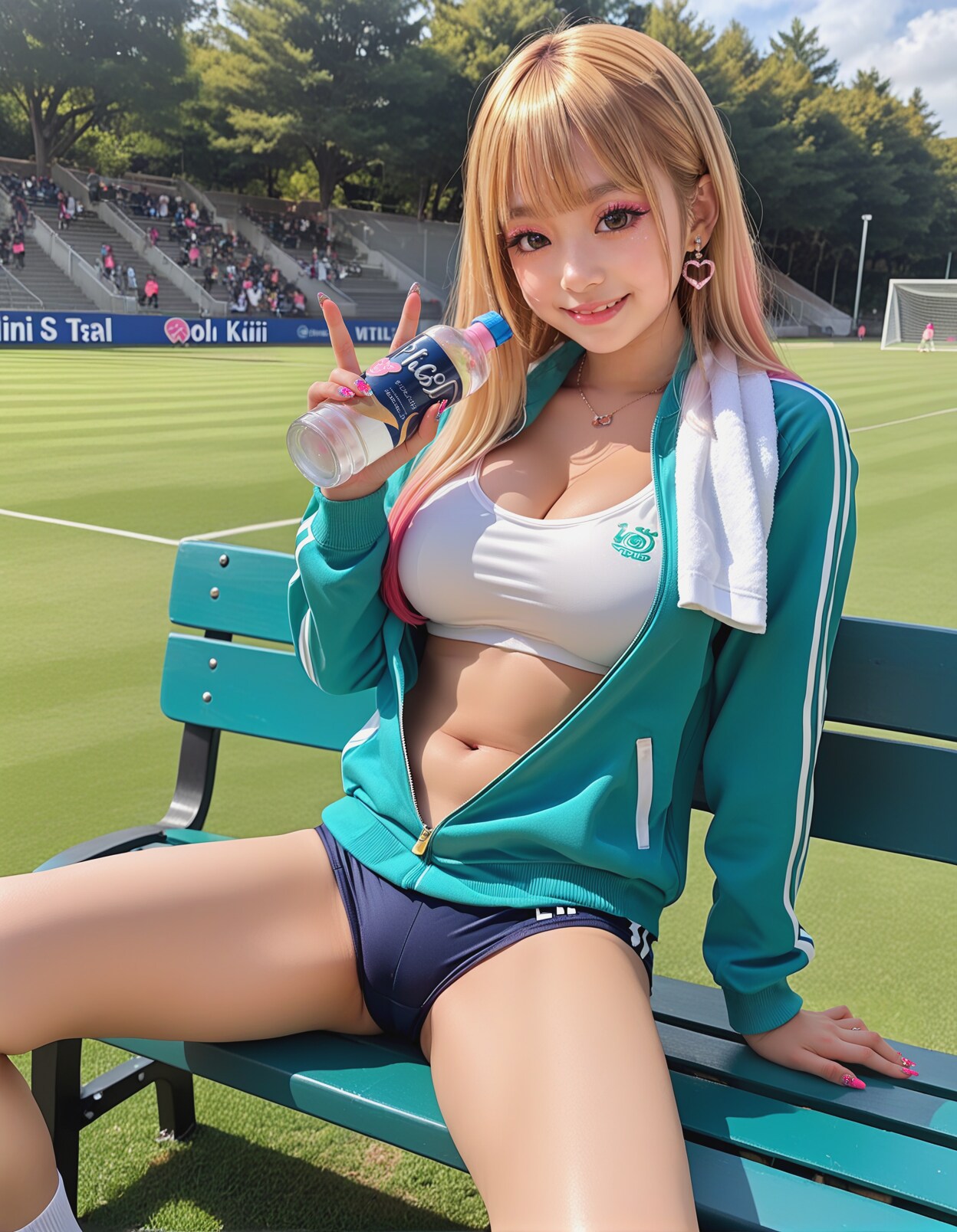 260224P【8枚】1日臨時マネージャー体験しているブルマギャル・夏姫