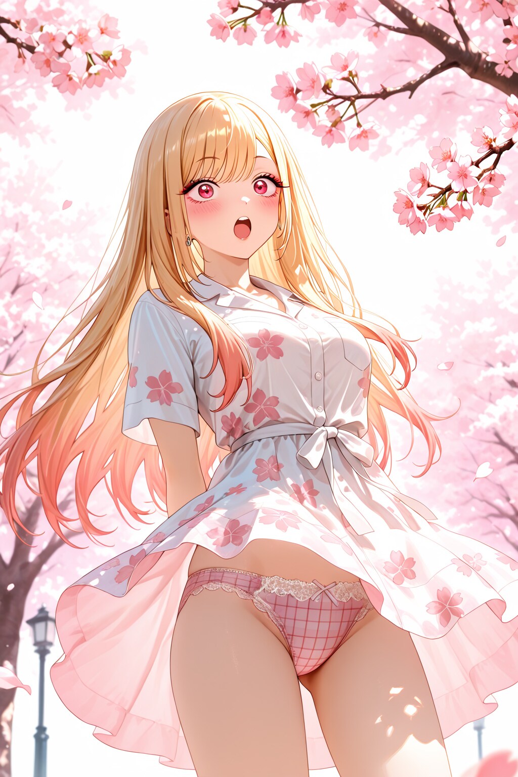 喜〇川海〇パンチラ