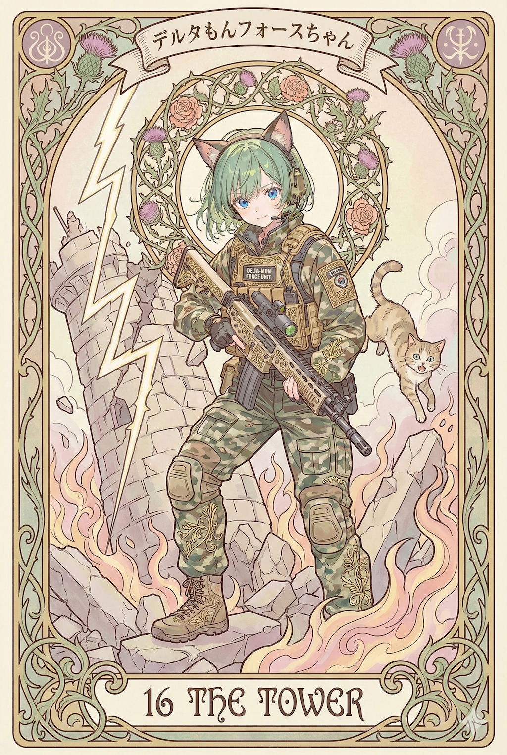 うちの子タロット ボツ集