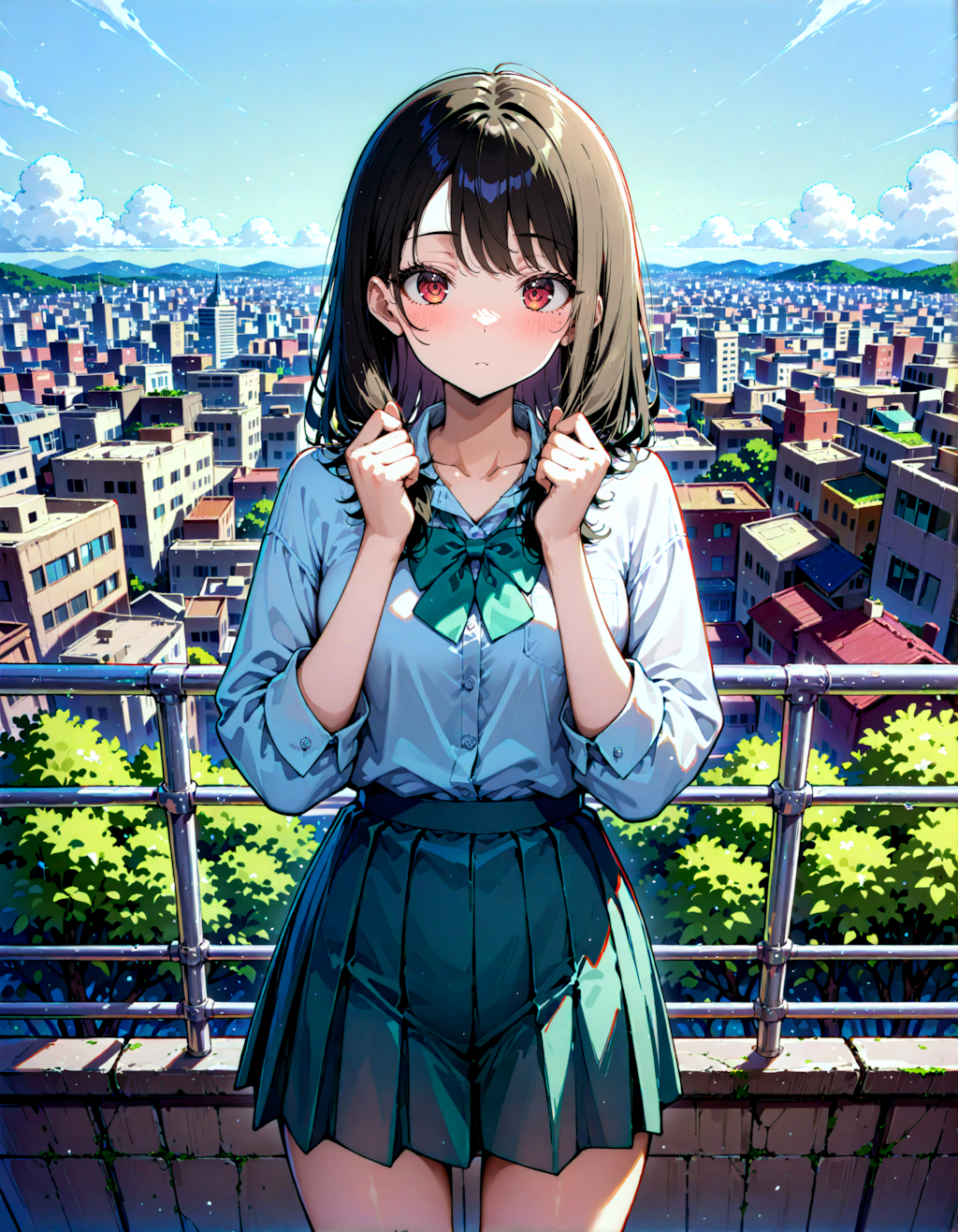 色白ギャル