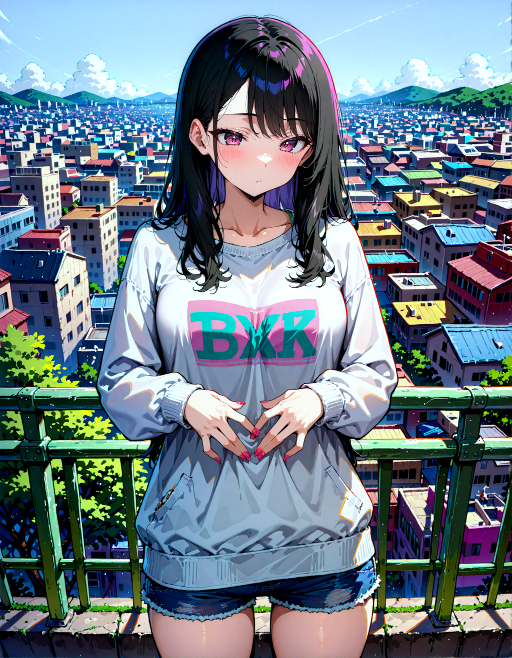 色白ギャル