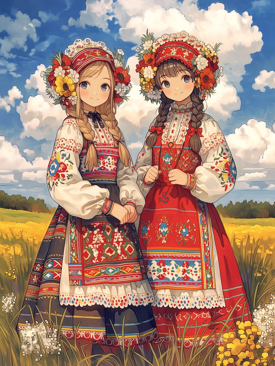 草原少女57～63