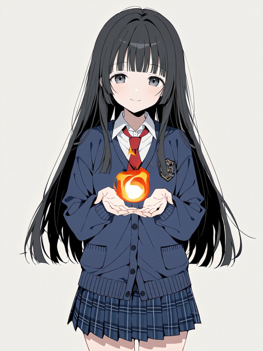 炎を操る【パラパライラスト】