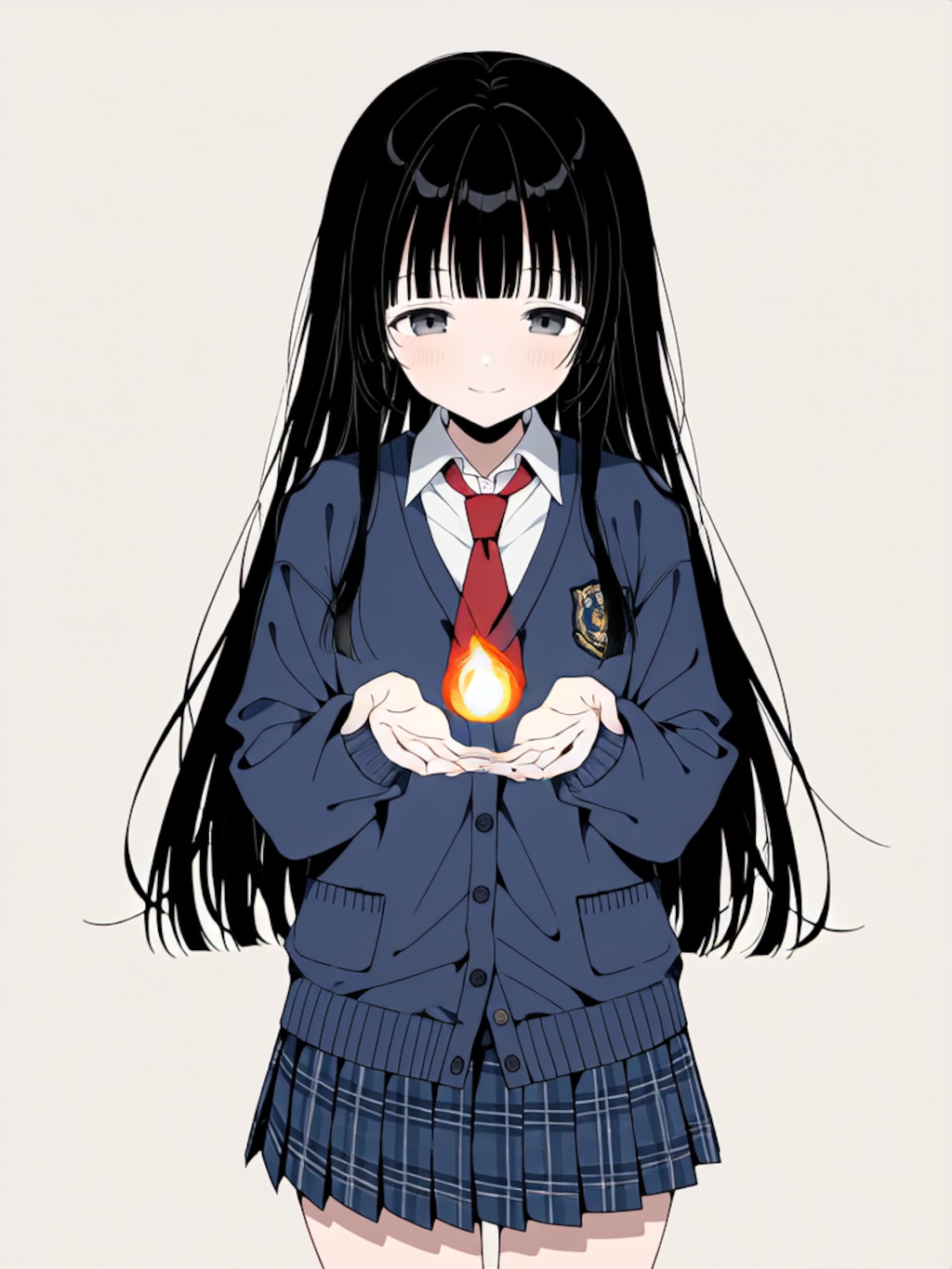 炎を操る【パラパライラスト】