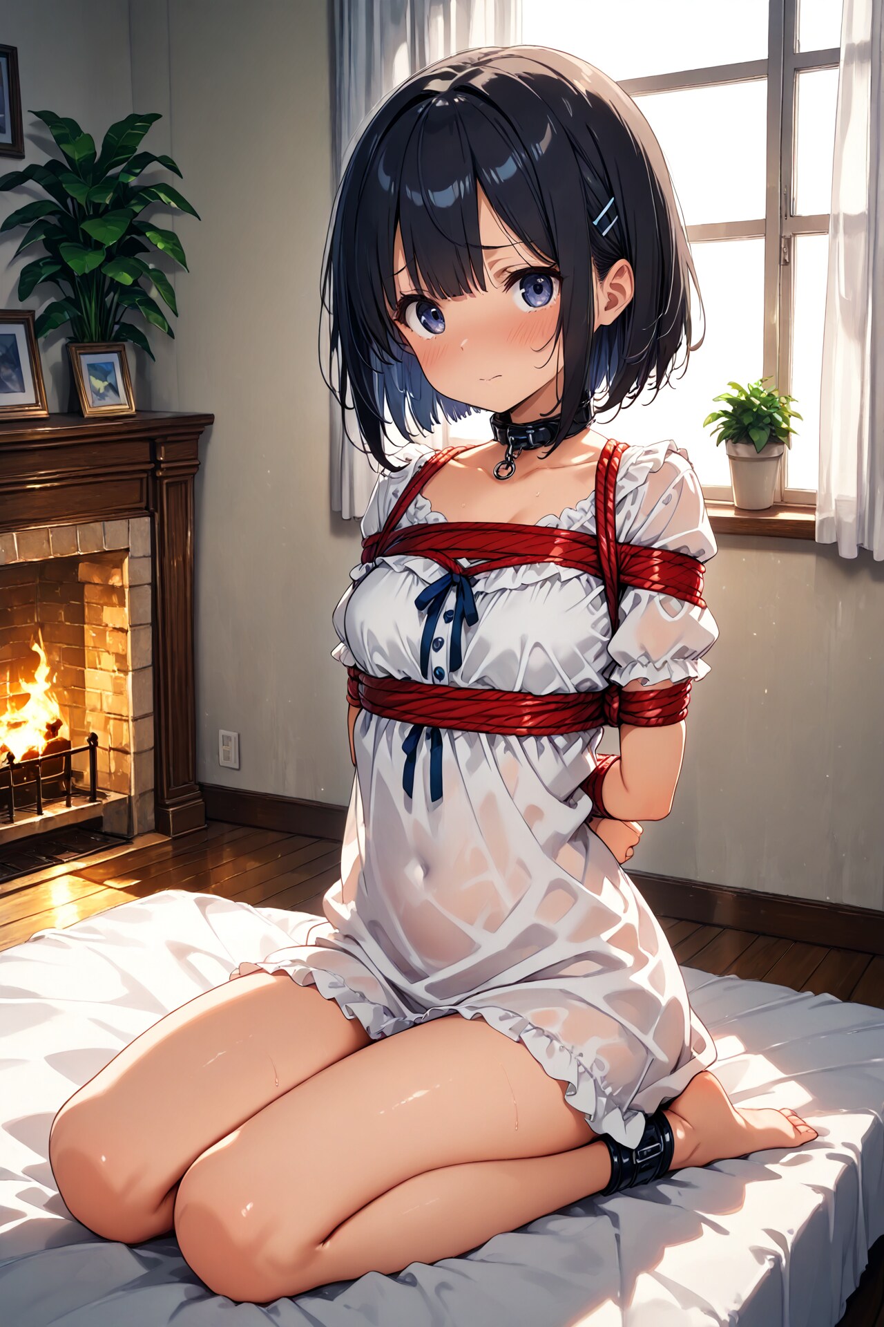 彼女にボンデージプレイを試してみた(40)