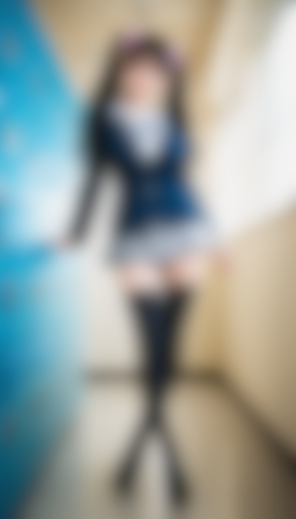 260120P【13枚】ギリ丈セーラーブレザー制服の下は…