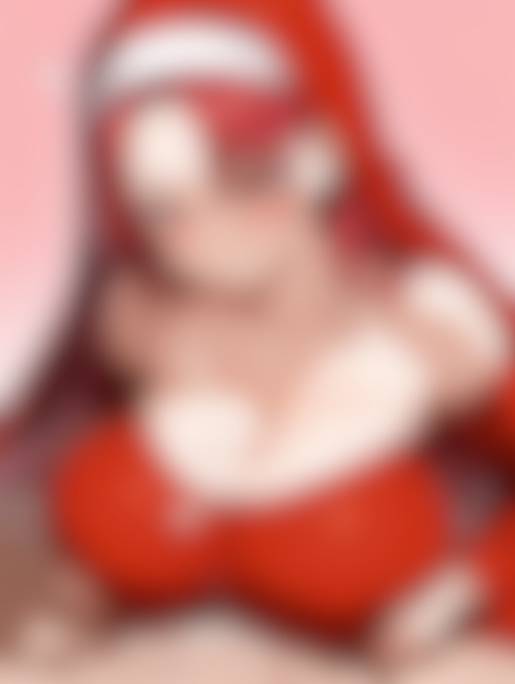 赤髪ロングシスターお姉さん(big tits:1.4)