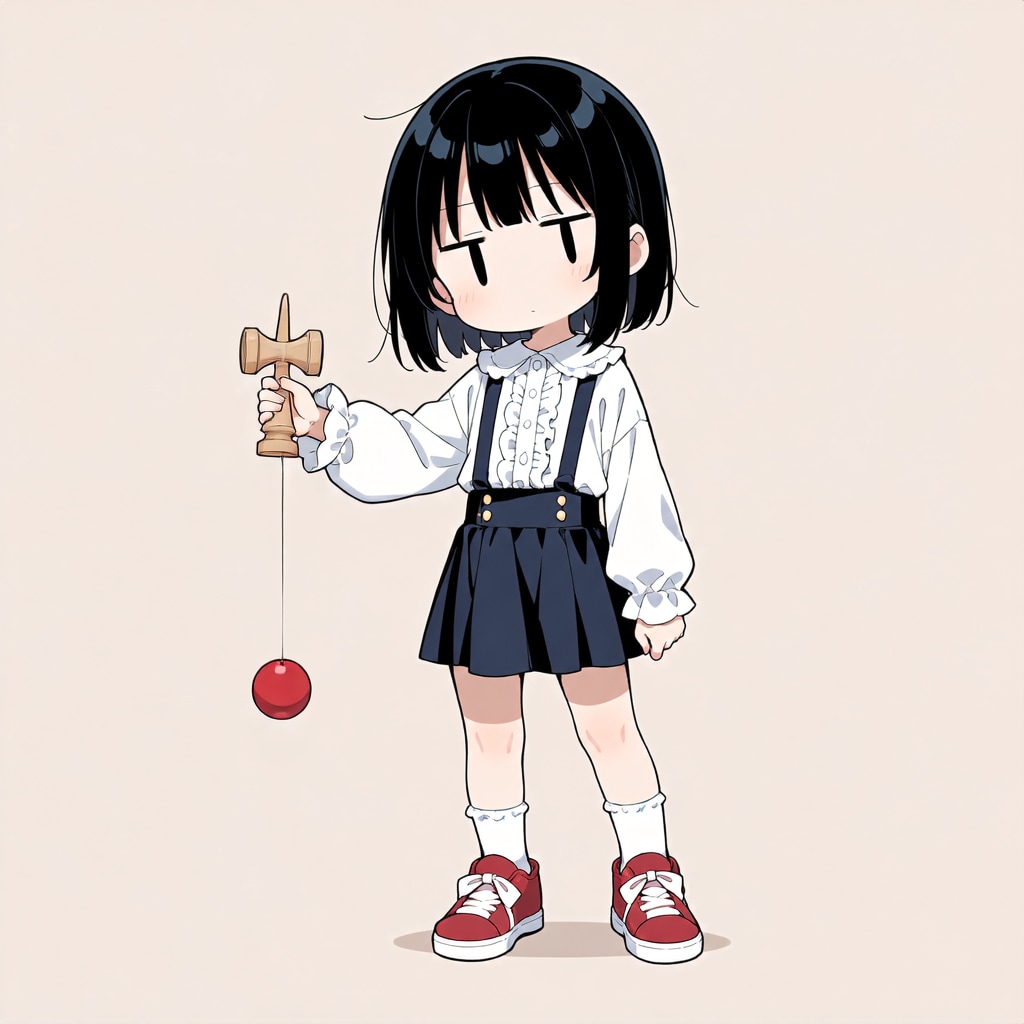 けん玉【パラパライラスト４０】