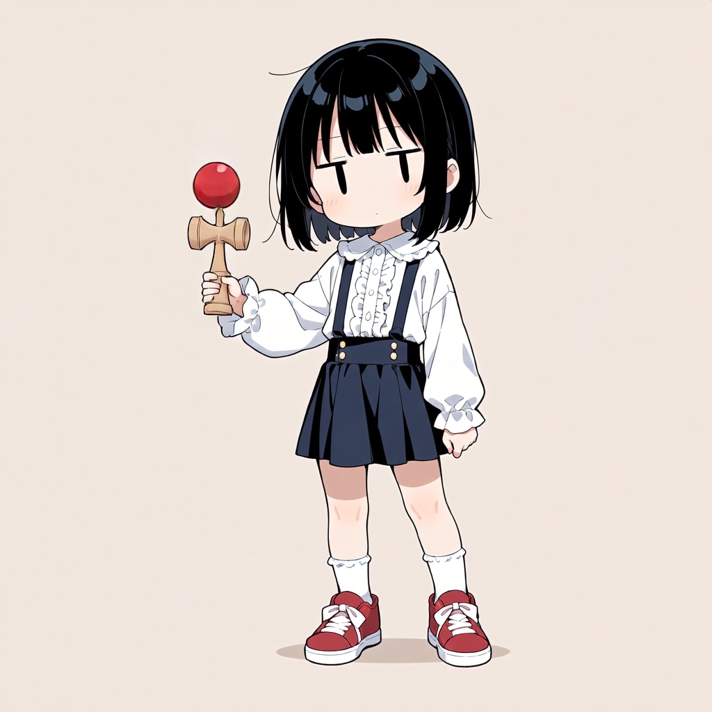 けん玉【パラパライラスト４０】